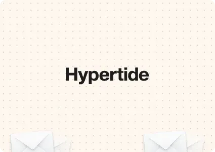 Hypertide review (2025): inbox provisioning without the safety net